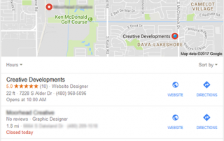 Creative Developments on Google Maps